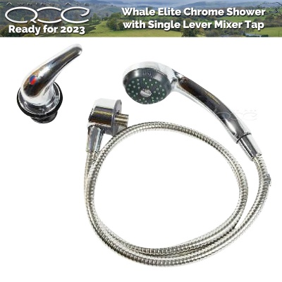 Whale Elite Chrome Shower with Single Lever Mixer Tap