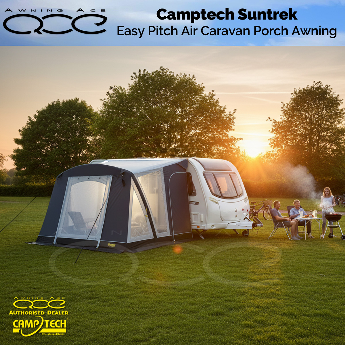 Suntrek Easy Pitch Air 325, 260 & 220 Inflatable Awning