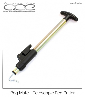 Telescopic Peg Remover Long Reach Peg Puller