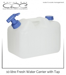 10 Litre Camping Fresh Water Carrier with Tap