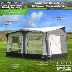 Camptech Duke Air Heavy Duty Porch Awning Used