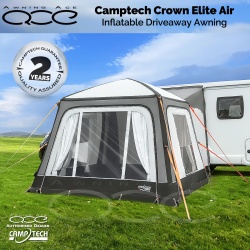 Camptech Crown Elite Air Awning - High Height