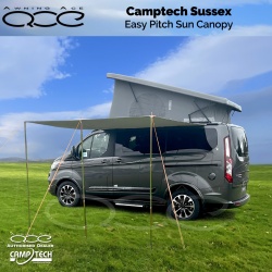 Camptech Sussex Caravan Sun Canopy Sunshade