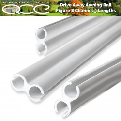 Drive Away Awning Strip Figure 8 Channel x3
