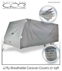 4 Ply Breathable 17-19ft Caravan Cover