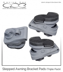 Awning Rail Bracket Pads (Triple Pack)