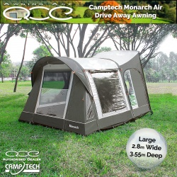 Camptech MotoAir Monarch Inflatable Drive-Away Mid Height Awning