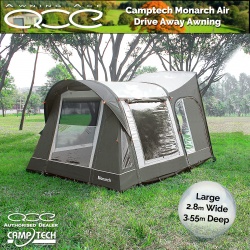 Camptech MotoAir Monarch Low Inflatable Drive-Away Awning