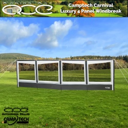 Carnival Deluxe 4 Panel Luxury Windbreak