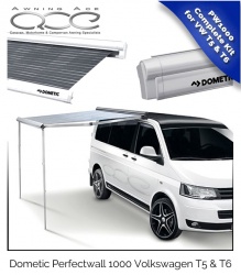 Volkswagen Roll Out Canopy Dometic PW1000 for VW T5 & T6 Silver