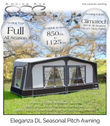 2019 CampTech Eleganza DL Seasonal Caravan Awning
