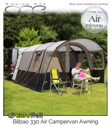 EuroTrail Bilbao Air 330 Drive Away Campervan Awning
