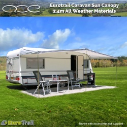 Caravan Sun Canopy 2.4m All Weather Material