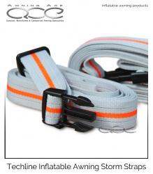 Camptech Inflatable Awning Storm Straps (Grey)