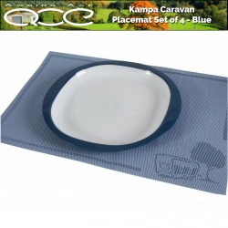 Kampa Caravan Placemat Set of 4 Blue