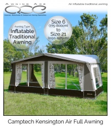 2019 CampTech Kensington Inflatable Full Caravan Air Awning