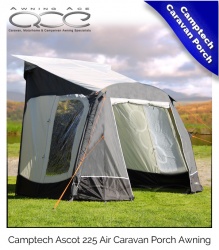Camptech Ascot 225 Air Inflatable Lightweight Caravan Porch Awning