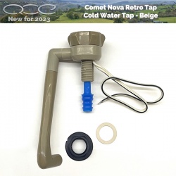 Comet Nova Campervan Beige Single Tap c/w Microswitch