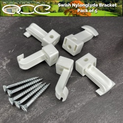 Swish Nylonglyde Track Support Brackets Pack of 5