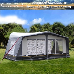 Size 10 875-900cm Camptech Savanna DL Seasonal Awning