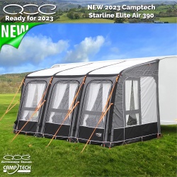 NEW Camptech Starline Elite 390 Air Inflatable Porch Awning
