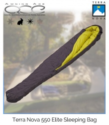 Terra Nova Elite 550 Duck Down Sleeping Bag