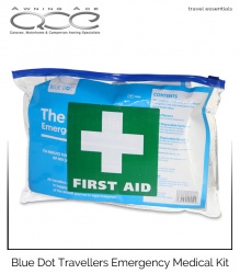 Blue Dot Travellers Medical Emergency Kit