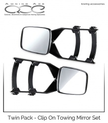 Towing Mirrors (Twin Pack) Clip On