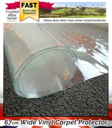 Clear Non Slip Carpet Protector