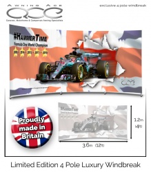 Lewis Hamilton F1 World Champion Limited Edition Windbreak