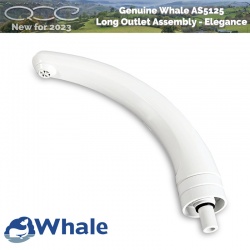 Whale Outlet Assembly for Elegance Taps White