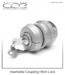 Insertable Coupling Trailer Hitch lock